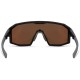 Madison Enigma Gloss Black Sunglasses - Bronze Mirror Lens