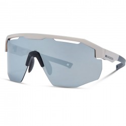 Madison Cipher Desert Sand Sunglasses - 3 Lens Pack - Silver Mirror / Amber / Clear