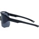 Madison Cipher Matt Black Sunglasses - Black Mirror Lens Madison Cipher Matt Black Sunglasses - Black Mirror Lens