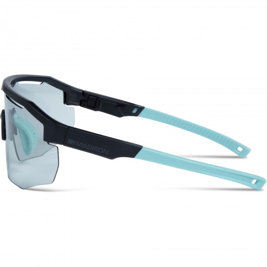Madison Cipher Matt Black Sunglasses - Photochromic (Cat 1-3) Lens Madison Cipher Matt Black Sunglasses - Photochromic (Cat 1-3) Lens