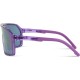 Madison Crypto Crystal Gloss Purple Sunglasses - 3 Lens Pack Purple Mirror/Amber / Clear