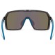 Madison Crypto Crystal Gloss Smoke Sunglasses - Green Mirror Lens