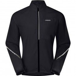 Madison Freewheel Men's Windproof Packable Jacket, black - small