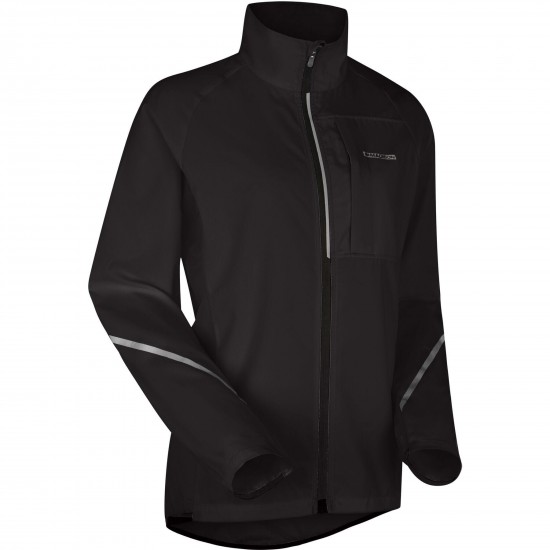 Madison Freewheel Women's Windproof Packable Jacket, black - size 8 Madison Freewheel Women's Windproof Packable Jacket, black - size 8