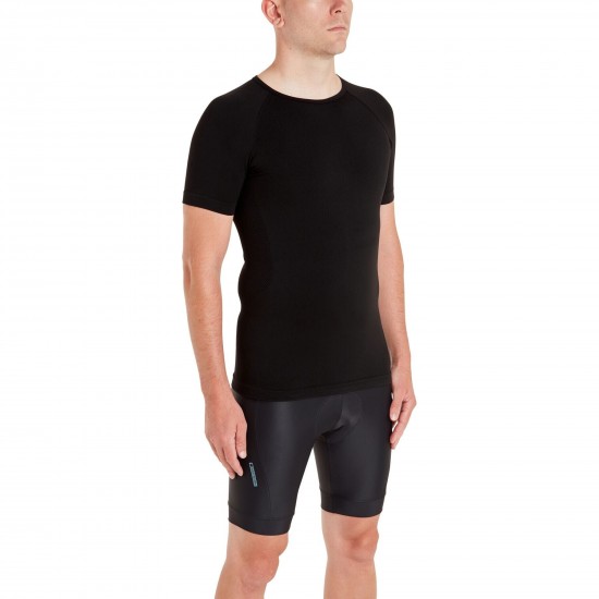 Madison Roam Isoler Mesh Short Sleeve Baselayer, black - x-small / small