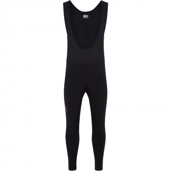 Madison Freewheel Men's Thermal Bib Tights With Pad, black - xxx-large Madison Freewheel Men's Thermal Bib Tights With Pad, black - xxx-large