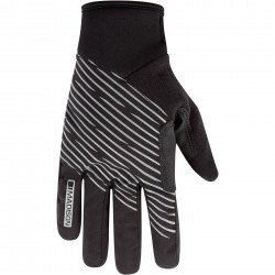 Madison Stellar Youth Reflective Waterproof Thermal Gloves, black - age 7-8 Madison Stellar Youth Reflective Waterproof Thermal Gloves, black - age 7-8