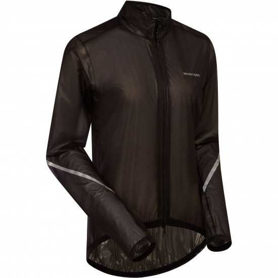 Madison Flux Women's 2-Layer Ultra Packable Waterproof Jacket, black - size 8 Madison Flux Women's 2-Layer Ultra Packable Waterproof Jacket, black - size 8