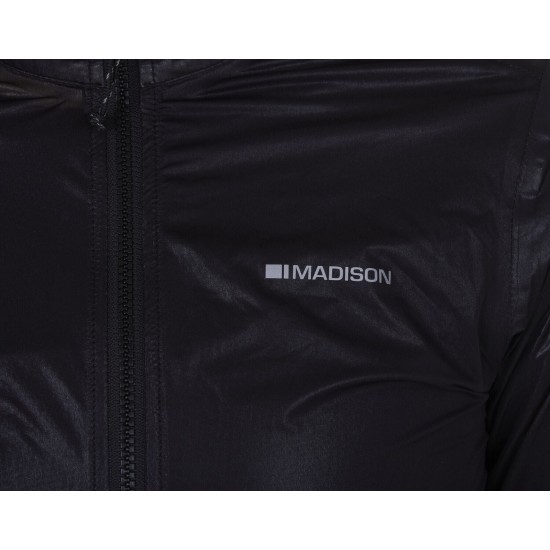 Madison Flux Women's 2-Layer Ultra Packable Waterproof Jacket, black - size 8 Madison Flux Women's 2-Layer Ultra Packable Waterproof Jacket, black - size 8
