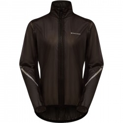 Madison Flux Women's 2-Layer Ultra Packable Waterproof Jacket, black - size 8