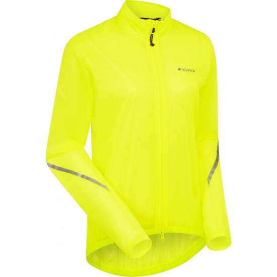 Madison Flux Women's 2-Layer Ultra Packable Waterproof Jacket, black - size 8 Madison Flux Women's 2-Layer Ultra Packable Waterproof Jacket, black - size 8