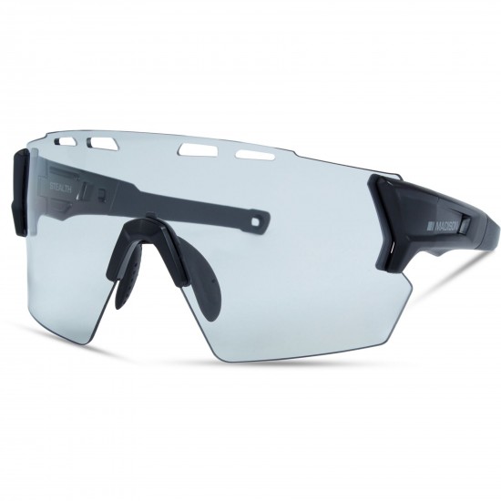 Madison Stealth Matt Black Sunglasses - Photochromic (Cat 1-3) Lens Madison Stealth Matt Black Sunglasses - Photochromic (Cat 1-3) Lens