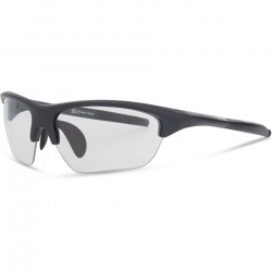 Madison Mission Matt Dark Grey Sunglasses - Clear Lens