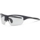 Madison Mission Matt Dark Grey Sunglasses - Clear Lens