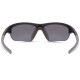 Madison Mission Matt Black Sunglasses - Silver Mirror Lens