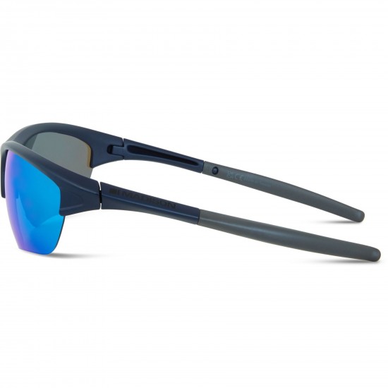 Madison Mission Ink Navy Sunglasses - Blue Mirror Lens
