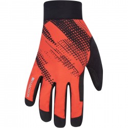 Madison Flux Waterproof Trail Gloves, magma red perforated bolts - xx-large