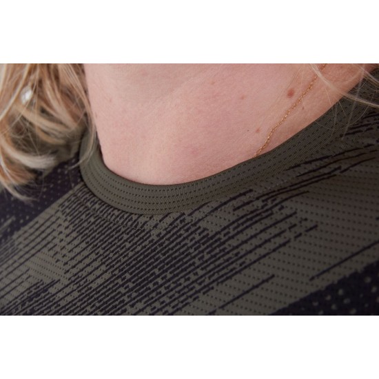 Madison Flux Women's Long Sleeve Trail Jersey, midnight green / black - size 12 Madison Flux Women's Long Sleeve Trail Jersey, midnight green / black - size 12