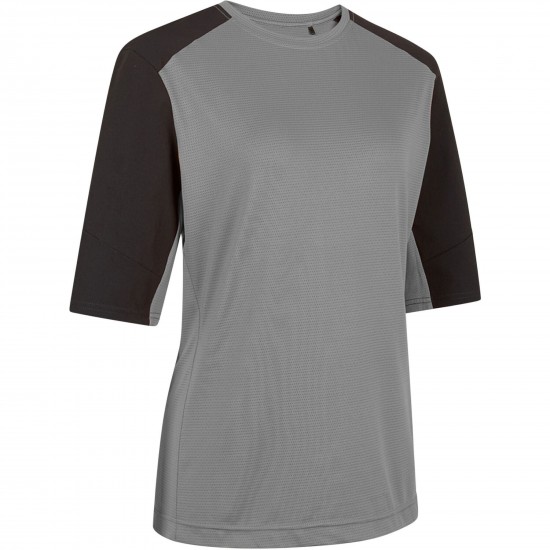 Madison Flux Trail Women's Short Sleeve Jersey, magnesium grey - size 8 Madison Flux Trail Women's Short Sleeve Jersey, magnesium grey - size 8