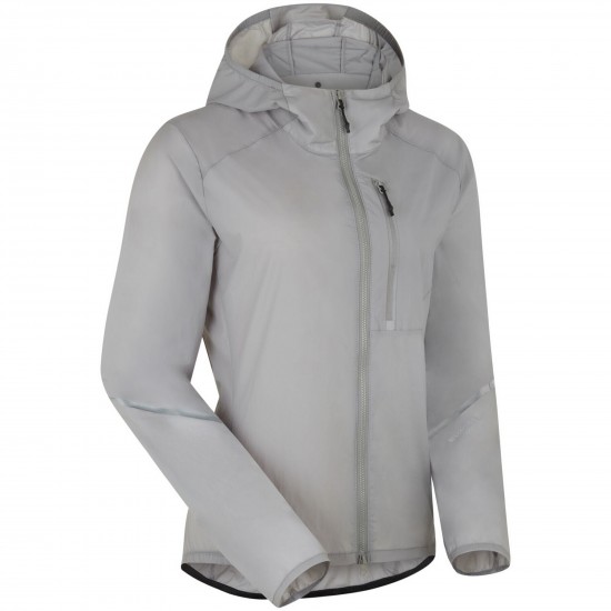 Madison Roam Women's Lightweight Windproof Packable Jacket, lake blue - size 10 Madison Roam Women's Lightweight Windproof Packable Jacket, lake blue - size 10