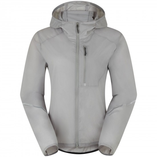 Madison Roam Women's Lightweight Windproof Packable Jacket, lake blue - size 10 Madison Roam Women's Lightweight Windproof Packable Jacket, lake blue - size 10