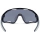 Madison Code Breaker Gloss Black Sunglasses - Silver Mirror Lens Madison Code Breaker Gloss Black Sunglasses - Silver Mirror Lens