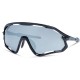 Madison Code Breaker Gloss Black Sunglasses - Silver Mirror Lens Madison Code Breaker Gloss Black Sunglasses - Silver Mirror Lens