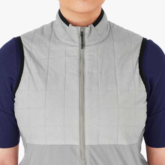 Madison Roam Women's Windproof Packable Primaloft Gilet, magnesium grey - size 8 Madison Roam Women's Windproof Packable Primaloft Gilet, magnesium grey - size 8