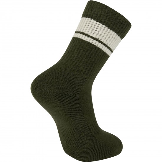 Madison Roam Isoler Crew Sock, rust orange stripe - EU 36 - 41 (UK 3.5-7) Madison Roam Isoler Crew Sock, rust orange stripe - EU 36 - 41 (UK 3.5-7)