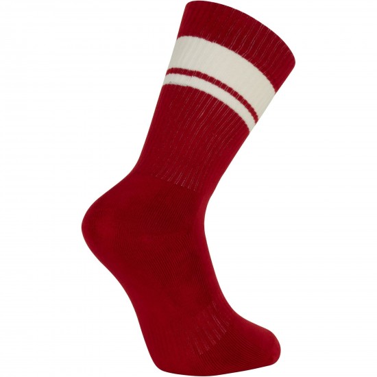 Madison Roam Isoler Crew Sock, rust orange stripe - EU 36 - 41 (UK 3.5-7) Madison Roam Isoler Crew Sock, rust orange stripe - EU 36 - 41 (UK 3.5-7)