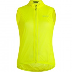 Madison Flux Women's Ultra Packable Waterproof Gilet, yellow - size 8 Madison Flux Women's Ultra Packable Waterproof Gilet, yellow - size 8