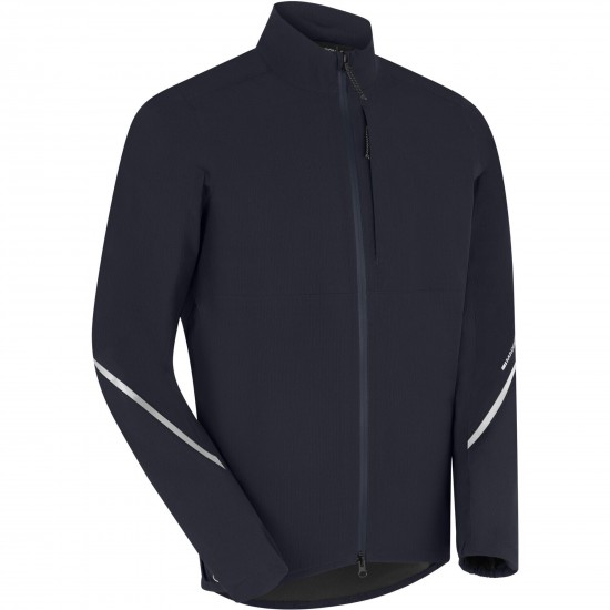 Madison Freewheel Men's Waterproof Jacket, hi-viz yellow - x-small