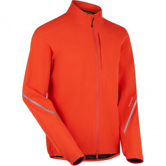 Madison Freewheel Men's Waterproof Jacket, hi-viz yellow - x-small