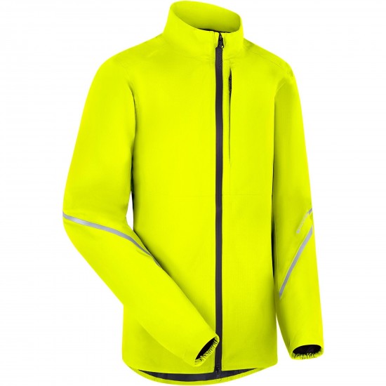Madison Freewheel Women's Waterproof Jacket, hi-viz yellow - size 6 Madison Freewheel Women's Waterproof Jacket, hi-viz yellow - size 6