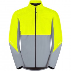 Madison Stellar Ultra Reflective Men's Waterproof Jacket, silver/hi-viz yellow-large Madison Stellar Ultra Reflective Men's Waterproof Jacket, silver/hi-viz yellow-large