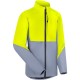 Madison Stellar Ultra Reflective Women's Waterproof Jacket, silver/hi-viz yellow-size 8