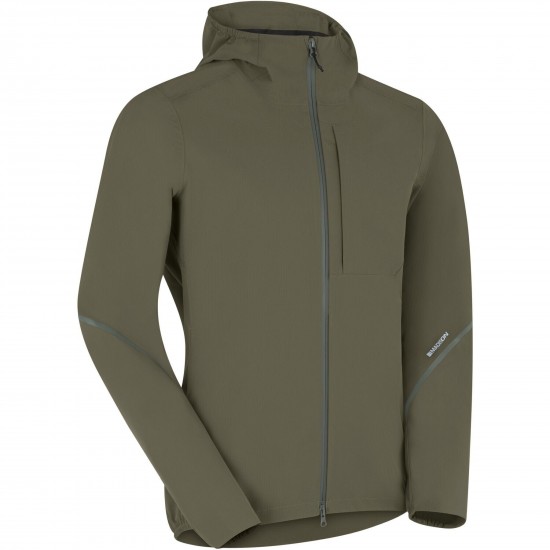 Madison Roam Men's 2-Layer Waterproof Jacket, rust orange - medium Madison Roam Men's 2-Layer Waterproof Jacket, rust orange - medium