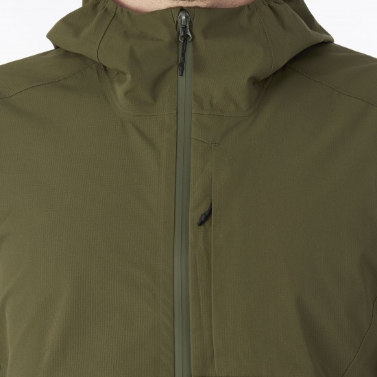 Madison Roam Men's 2-Layer Waterproof Jacket, rust orange - medium Madison Roam Men's 2-Layer Waterproof Jacket, rust orange - medium