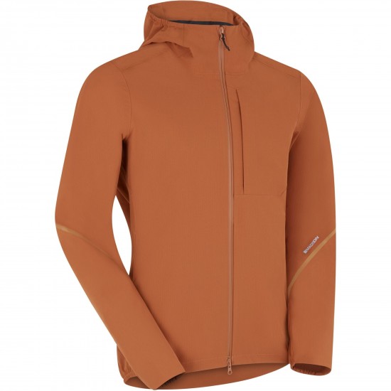 Madison Roam Men's 2-Layer Waterproof Jacket, rust orange - medium Madison Roam Men's 2-Layer Waterproof Jacket, rust orange - medium
