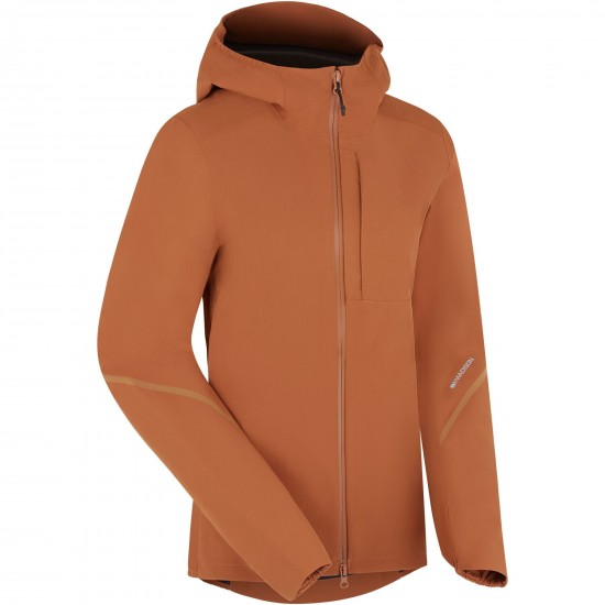 Madison Roam Women's 2-Layer Waterproof Jacket, rust orange - size 8 Madison Roam Women's 2-Layer Waterproof Jacket, rust orange - size 8