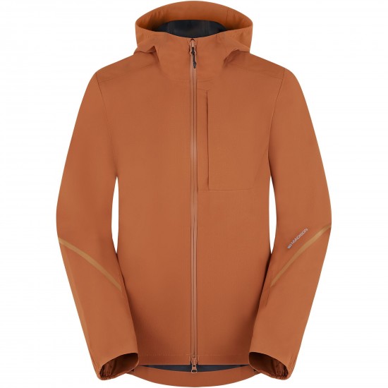 Madison Roam Women's 2-Layer Waterproof Jacket, rust orange - size 8 Madison Roam Women's 2-Layer Waterproof Jacket, rust orange - size 8