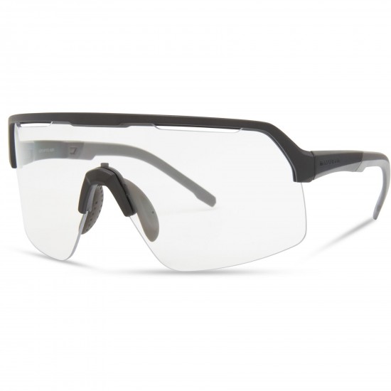 Madison Crypto Air Matt Black Sunglasses - Clear Lens