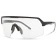 Madison Crypto Air Matt Black Sunglasses - Clear Lens