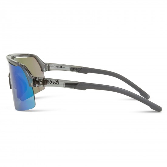 Madison Crypto Air Crystal Smoke Sunglasses - Green Mirror Lens Madison Crypto Air Crystal Smoke Sunglasses - Green Mirror Lens