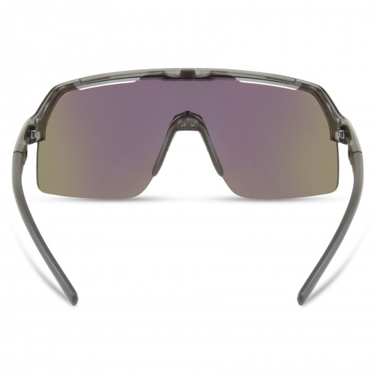 Madison Crypto Air Crystal Smoke Sunglasses - Green Mirror Lens Madison Crypto Air Crystal Smoke Sunglasses - Green Mirror Lens