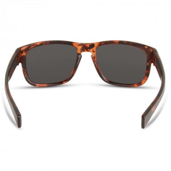 Madison Signal Dark Tortoise Shell Sunglasses - Black Mirror Lens