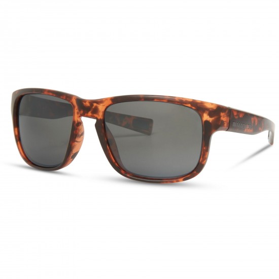 Madison Signal Dark Tortoise Shell Sunglasses - Black Mirror Lens