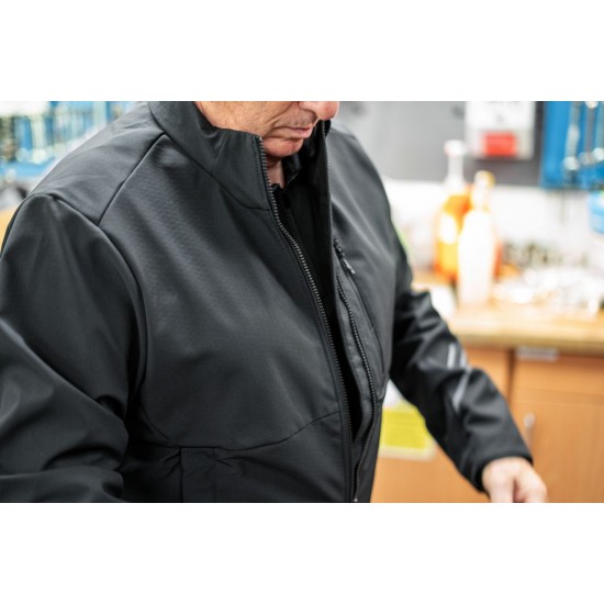 Madison DTE 3-Layer Men's Isoler Softshell Jacket, black - small Madison DTE 3-Layer Men's Isoler Softshell Jacket, black - small