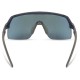 Madison Crypto Air Ink Navy Sunglasses - 3 Lens Pack - Blue Mirror / Amber / Clear