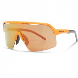 Madison Crypto Air Mango Orange Sunglasses - 3 Lens Pack - Fire Mirror / Amber / Clear